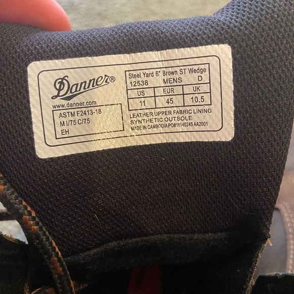 Danner Steel Yard 6” Brown ST Wedge - Picture 4 of 8